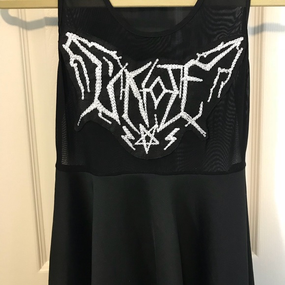 Unif METAL MESH WOMENS DRESS SZ SMALL - Picture 2 of 5